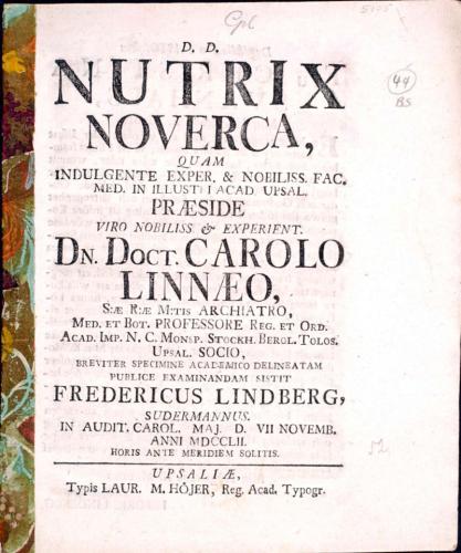 Nutrix Noverca, ... cover