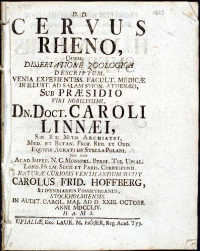 Cervus Rheno, ... cover