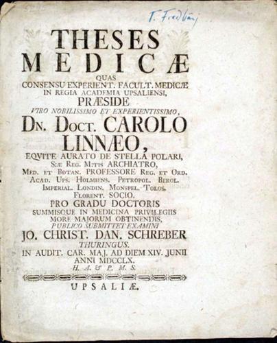 Theses medicae, ... cover