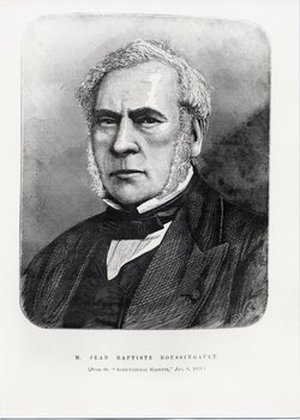 Boussingault, Jean Baptiste Joseph Dieudonné