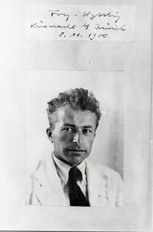 Frey-Wyssling, Albert Friedrich