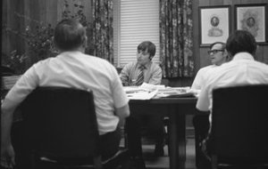 PHOTO WITHOUT IDENTIFIED INDIVIDUALS - NSF Systematic Biology Panel, Duke University, Durham, North Carolina, ca. 1971-1972