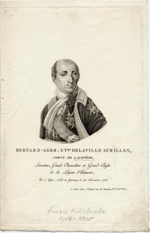 Lacepede, Bernard Germain Etienne de la Ville, Count de