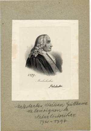 Malesherbes, Chretien Guillaume de Lamoignon de
