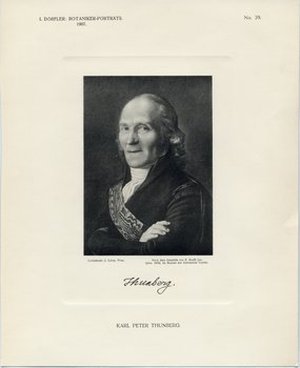 Thunberg, Carl Peter