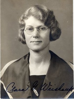 Weishaupt, Clara Gertrude